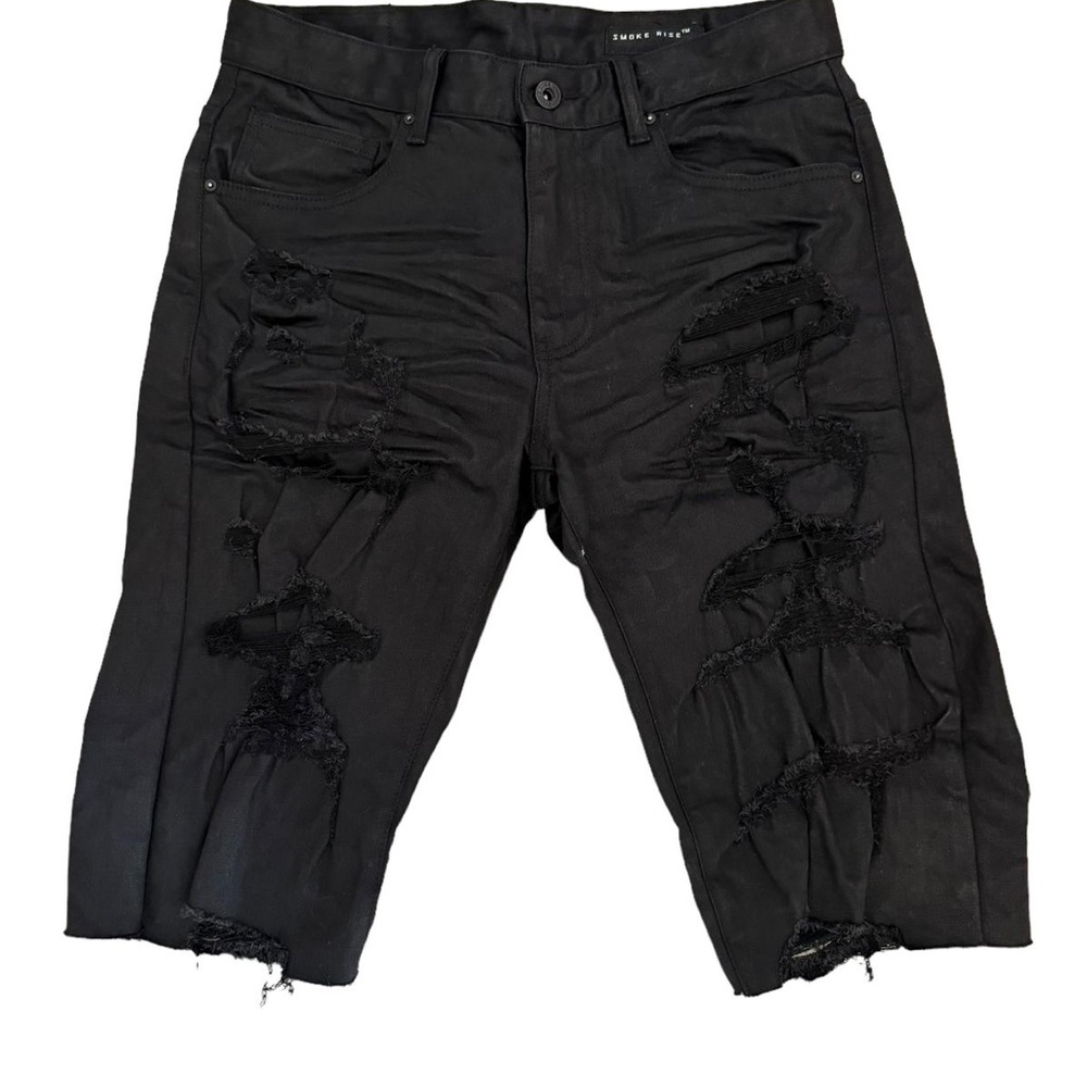 Smoke Rise Black Shorts